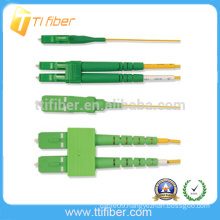 SC/APC-SC/APC Singlemode Simplex Fiber Optic Patch Cord
